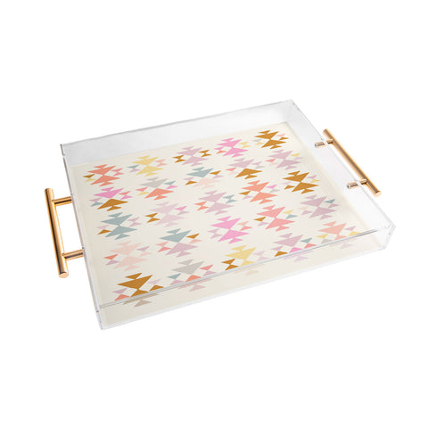 June Journal Painted in Pastel Acrylic Tray