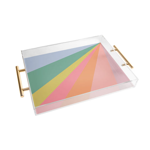 June Journal Rainbow Road Acrylic Tray