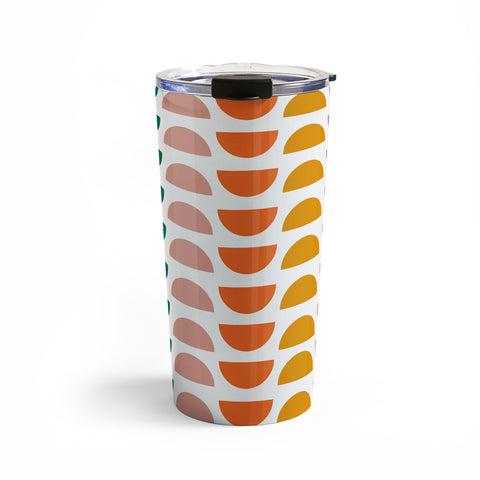 June Journal Retro Geometrics Travel Mug