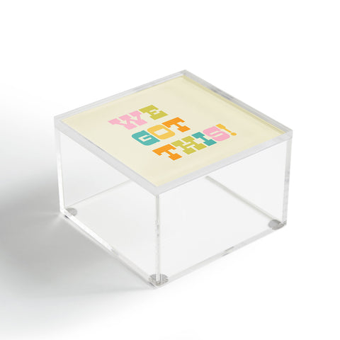 June Journal We Got This Acrylic Box