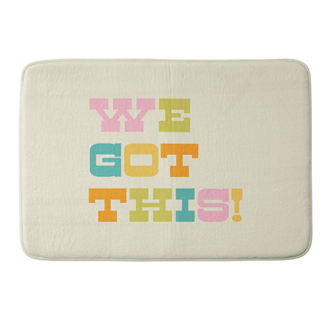 June Journal We Got This Memory Foam Bath Mat