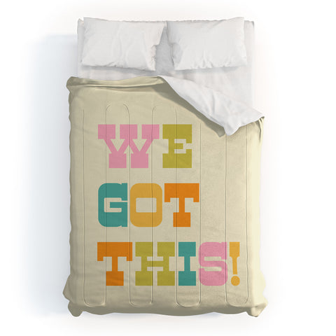 June Journal We Got This Comforter