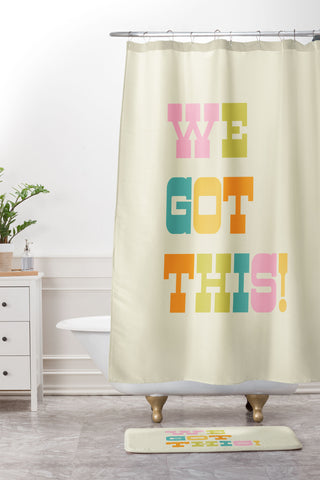 June Journal We Got This Shower Curtain And Mat