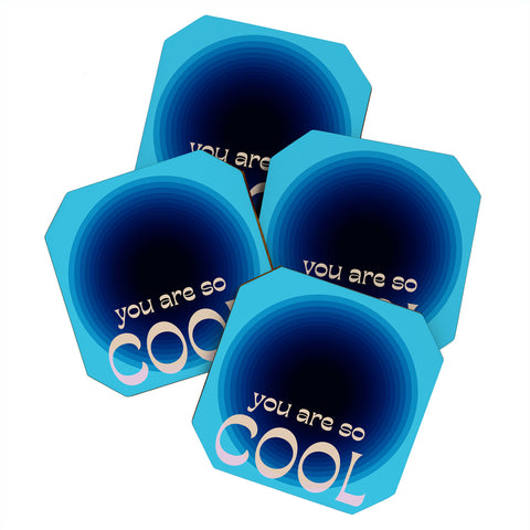 June Journal You Are So Cool Coaster Set