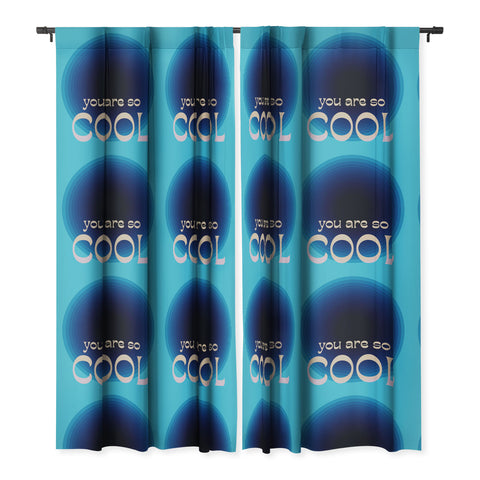 June Journal You Are So Cool Blackout Window Curtain