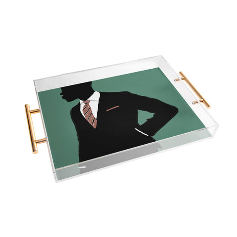 justin shiels Business Casual Acrylic Tray