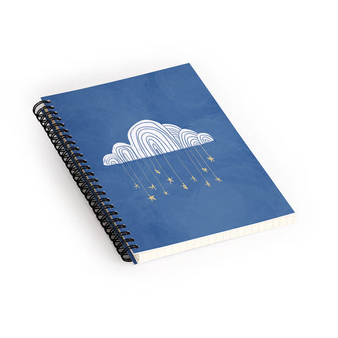justin shiels Night Sky Childrens Art Spiral Notebook