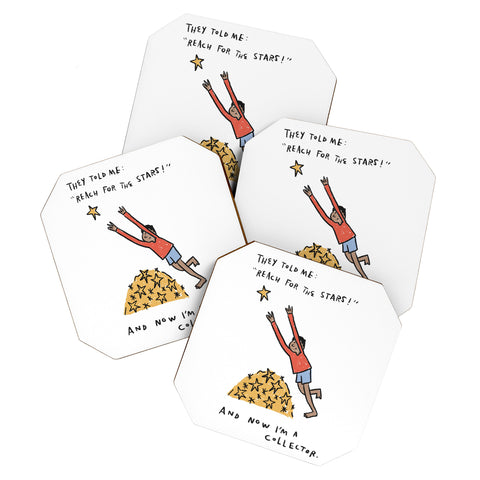 justin shiels Star Collector Coaster Set