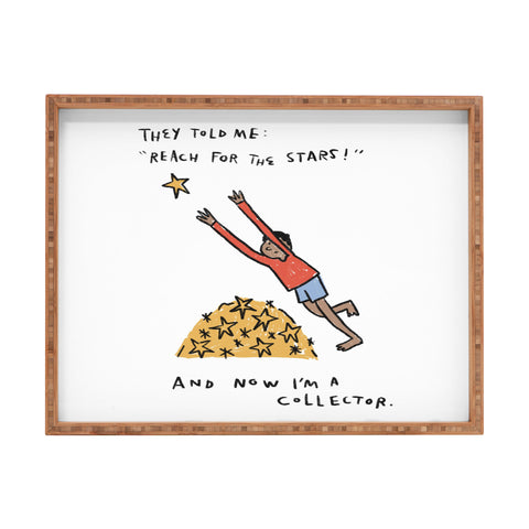 justin shiels Star Collector Rectangular Tray