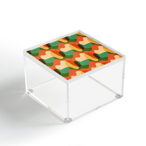 justin shiels Vintage Drip Pattern Acrylic Box