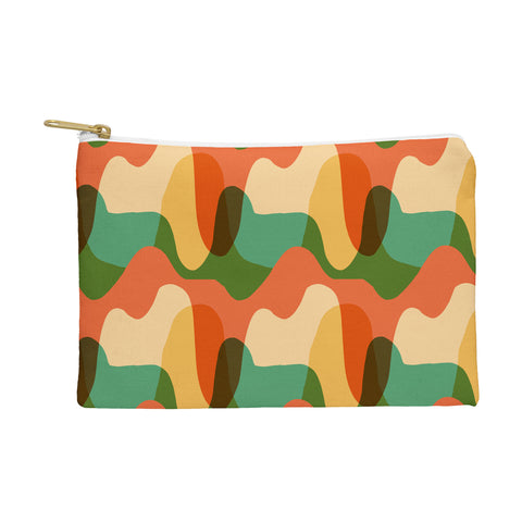 justin shiels Vintage Drip Pattern Pouch