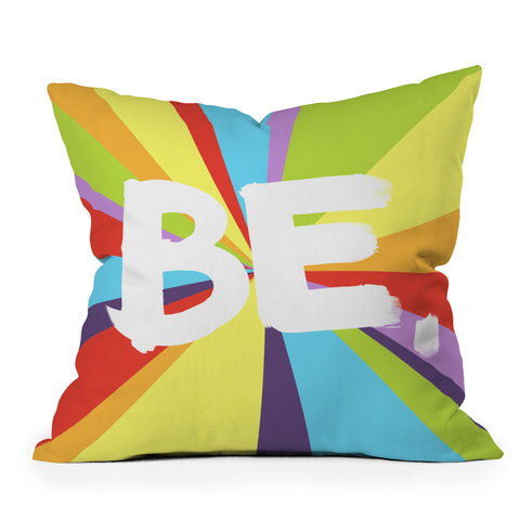 Kal Barteski BE Spectrum 1 Outdoor Throw Pillow