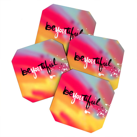 Kal Barteski beYOUtiful sunset Coaster Set