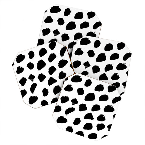 Kal Barteski BIG DOTS Coaster Set