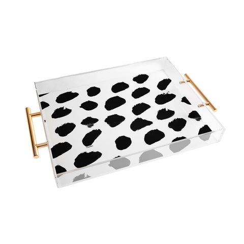 Kal Barteski BIG DOTS Acrylic Tray