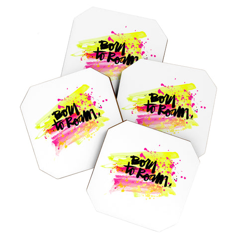 Kal Barteski BORN TO ROAM Coaster Set