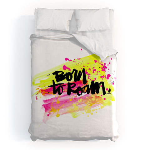 Kal Barteski BORN TO ROAM Duvet Cover