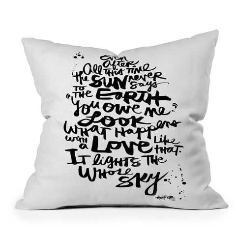 Kal Barteski Even After All 1 Outdoor Throw Pillow