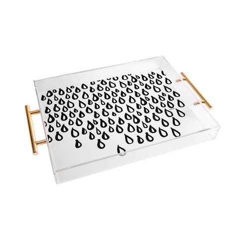 Kal Barteski RAINING Acrylic Tray