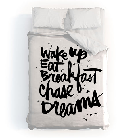 Kal Barteski WAKE UP Duvet Cover