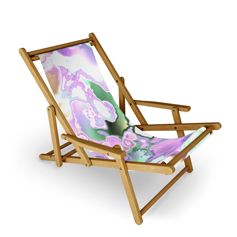 Kaleiope Studio Fractal Marble 3 Sling Chair
