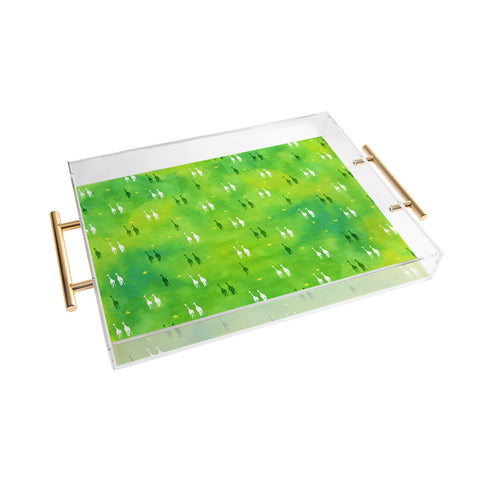 Kangarui Dreamy Giraffe Acrylic Tray