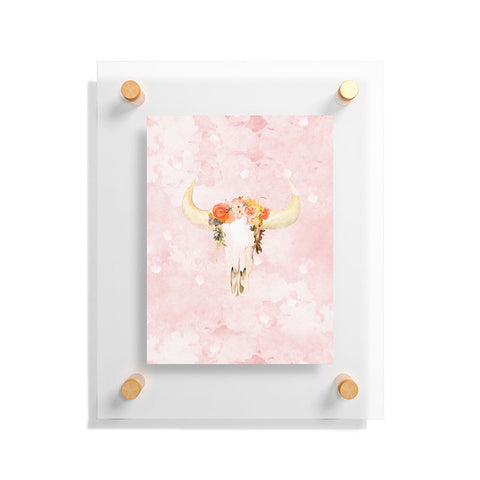 Kangarui Romantic Boho Buffalo Floating Acrylic Print