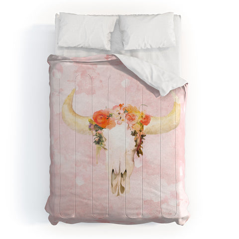 Kangarui Romantic Boho Buffalo Comforter