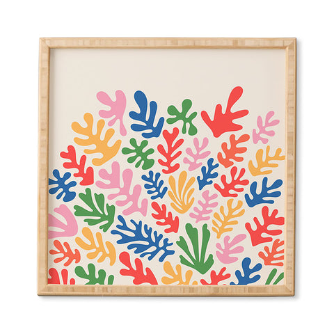 KaranAndCo Matisse Paper Collage I Framed Wall Art