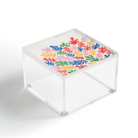 KaranAndCo Matisse Paper Collage I Acrylic Box