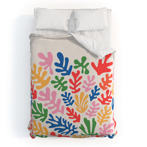 KaranAndCo Matisse Paper Collage I Duvet Cover