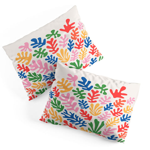 KaranAndCo Matisse Paper Collage I Pillow Shams