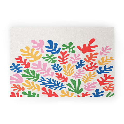 KaranAndCo Matisse Paper Collage I Welcome Mat