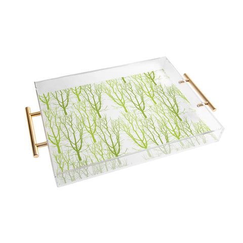 Karen Harris Citrus 4 What Forest Acrylic Tray