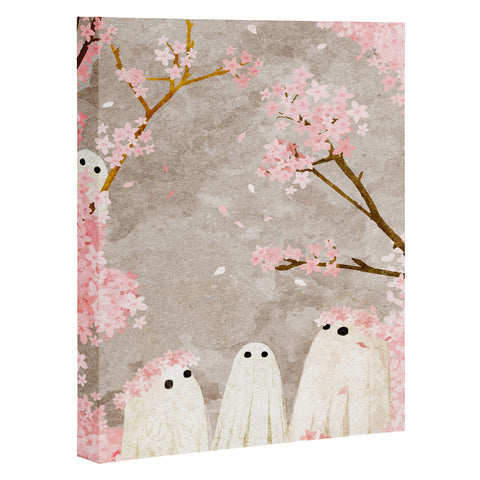 Katherine Blower Designs Cherry Blossom Party Art Canvas