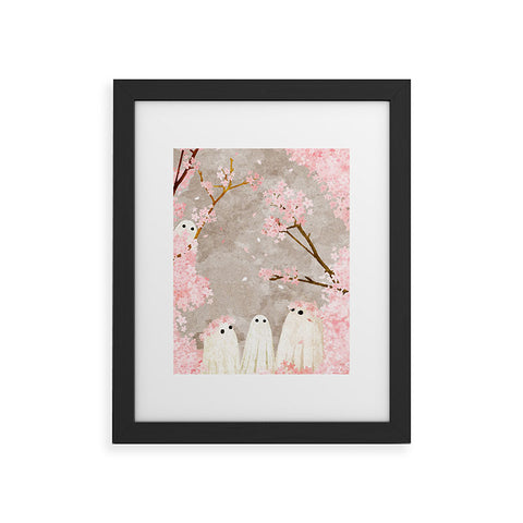 Katherine Blower Designs Cherry Blossom Party Framed Art Print