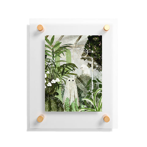 Katherine Blower Designs Ghost in the Greenhouse Floating Acrylic Print