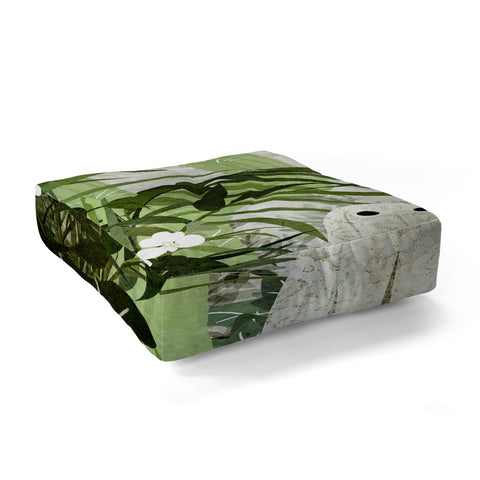 Katherine Blower Designs Ghost in the Greenhouse Floor Pillow Square