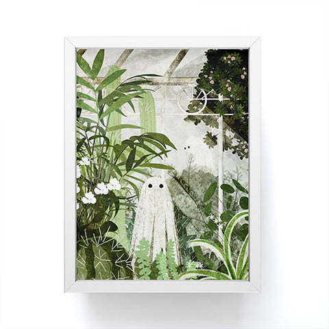 Katherine Blower Designs Ghost in the Greenhouse Framed Mini Art Print