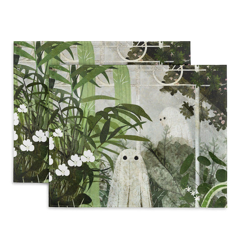 Katherine Blower Designs Ghost in the Greenhouse Placemat