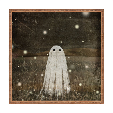 Katherine Blower Designs Night Fireflies Square Tray