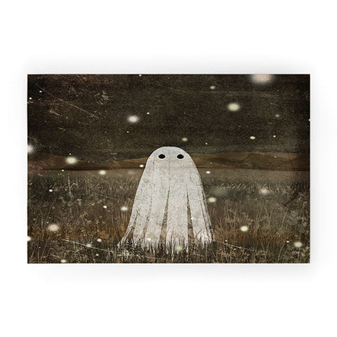 Katherine Blower Designs Night Fireflies Welcome Mat