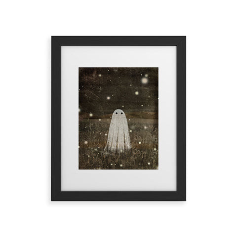 Katherine Blower Designs Night Fireflies Framed Art Print