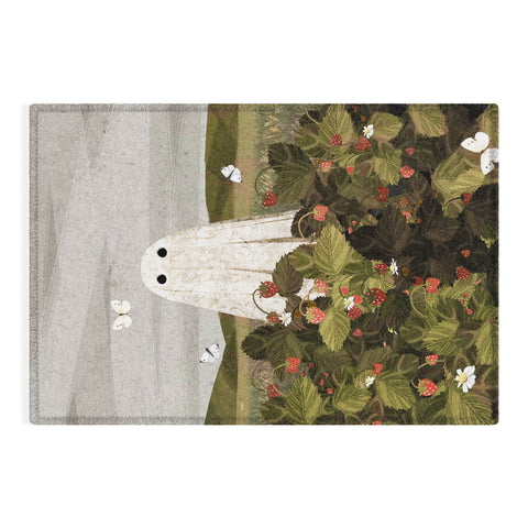 Katherine Blower Designs Strawberry Fields II Outdoor Rug