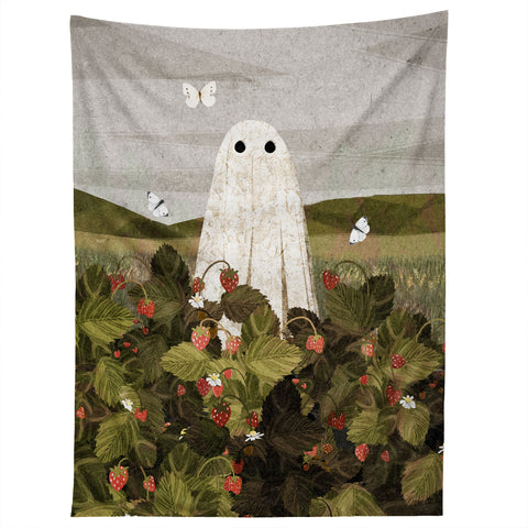 Katherine Blower Designs Strawberry Fields II Tapestry