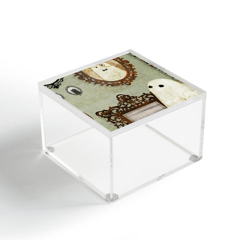 Katherine Blower Designs Theres A Ghost in the Gallery Acrylic Box