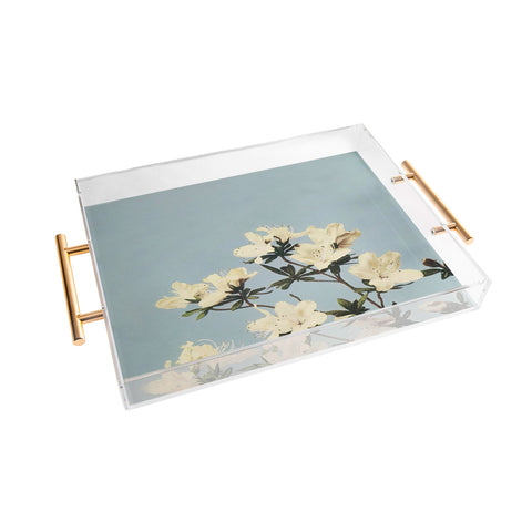kazegami Japanese Azaleas Acrylic Tray