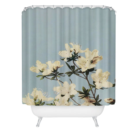 kazegami Japanese Azaleas Shower Curtain