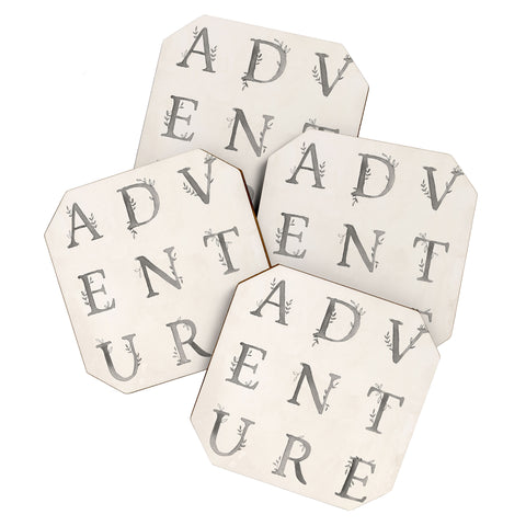 Kelli Murray ADVENTURE 4 Coaster Set