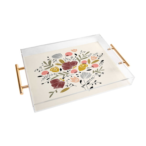 Kelli Murray Bloom 6 Acrylic Tray